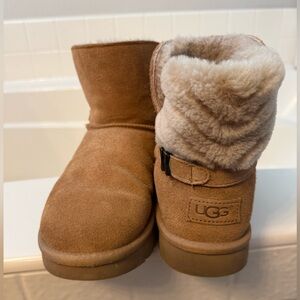 UGG Cream Sheepskin Lined Footwear